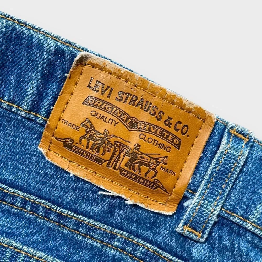 Vtg 70s Levi's 541 Gold Tab Jeans, Athletic Fit Relaxed Tapered Leg, 40 x 26
